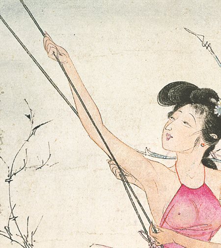 孟连-胡也佛的仕女画和最知名的金瓶梅秘戏图